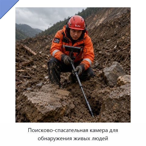 Поисково-спасательная камера для обнаружения живых людей