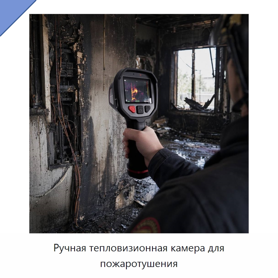 Ручная тепловизионная камера для пожаротушения — Приборы для электрических испытаний
