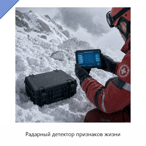 Радарный детектор признаков жизни