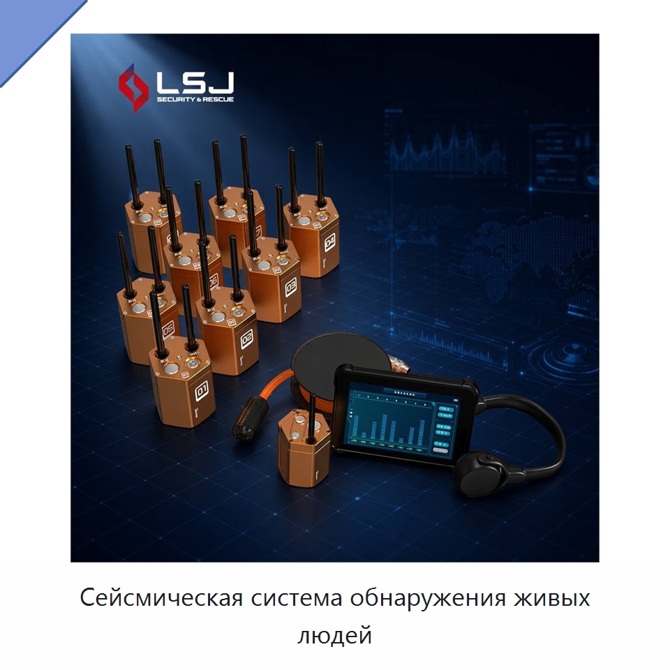 Сейсмическая система обнаружения живых людей — Испытательное оборудование