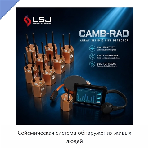 Сейсмическая система обнаружения живых людей