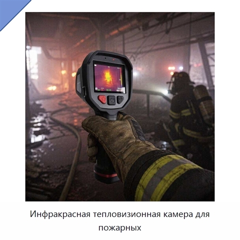 Инфракрасная тепловизионная камера для пожарных