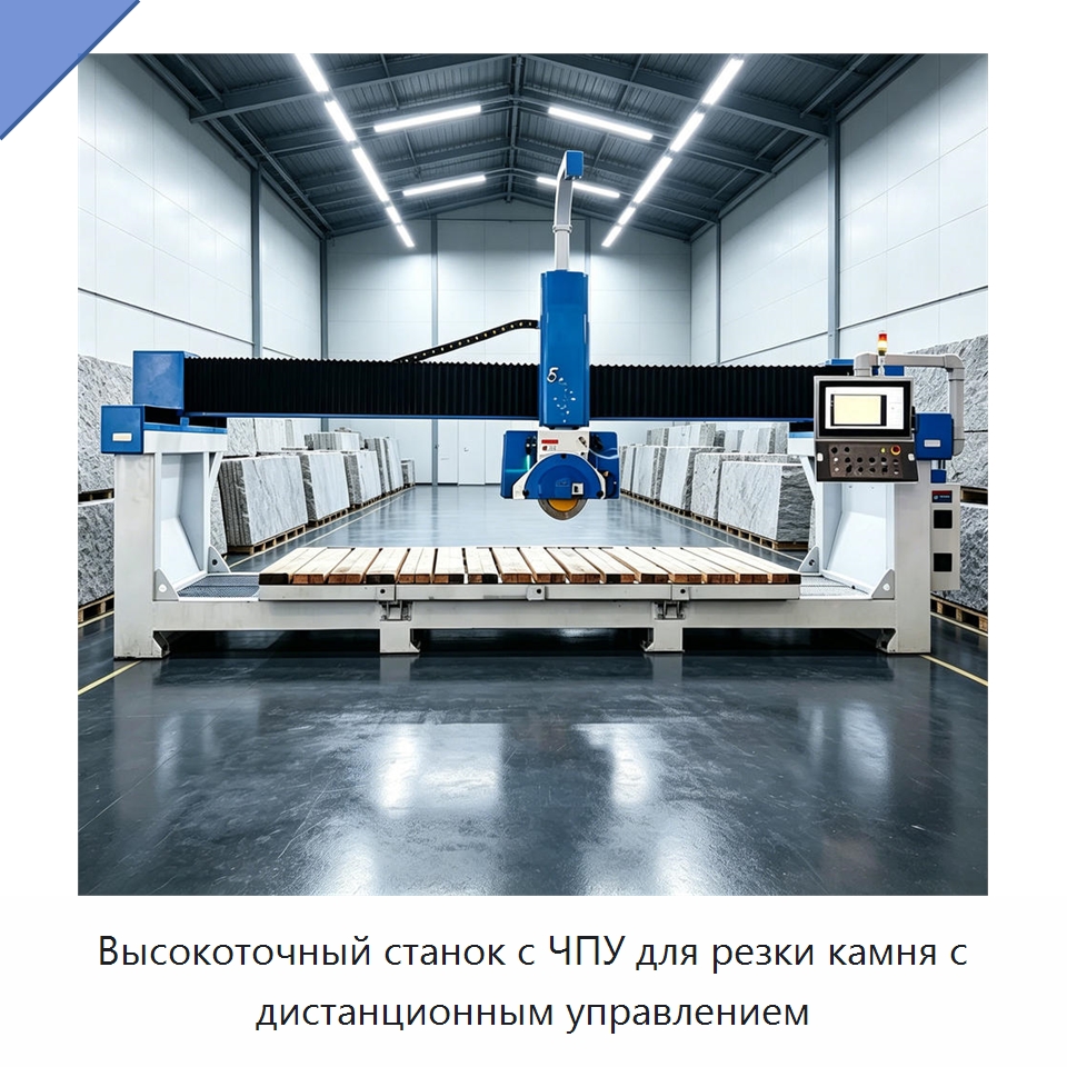 Высокоточный станок с ЧПУ для резки камня с дистанционным управлением — Оборудование для обработки камня