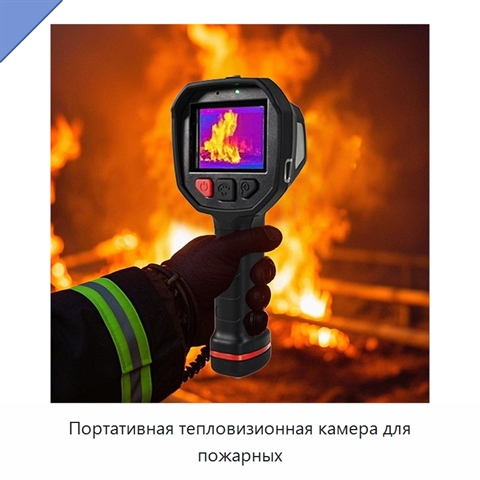 Портативная тепловизионная камера для пожарных