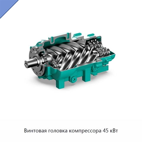 Винтовая головка компрессора 45 кВт