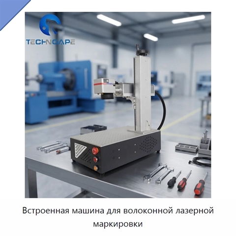 Встроенная машина для волоконной лазерной маркировки