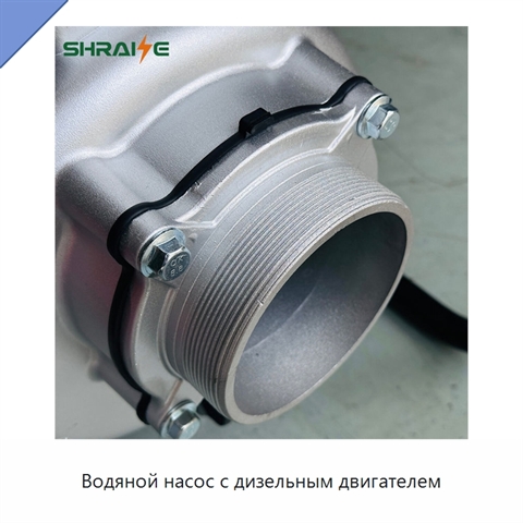 Водяной насос с дизельным двигателем