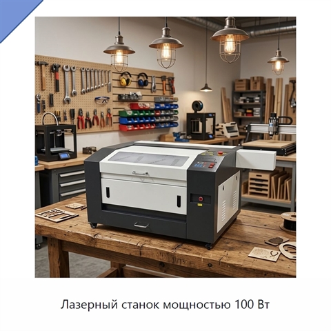 Лазерный станок мощностью 100 Вт