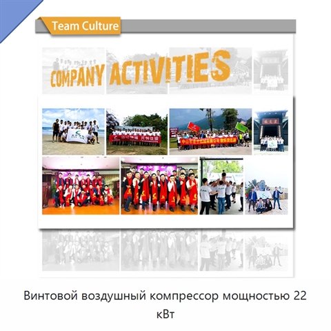Винтовой воздушный компрессор мощностью 22 кВт