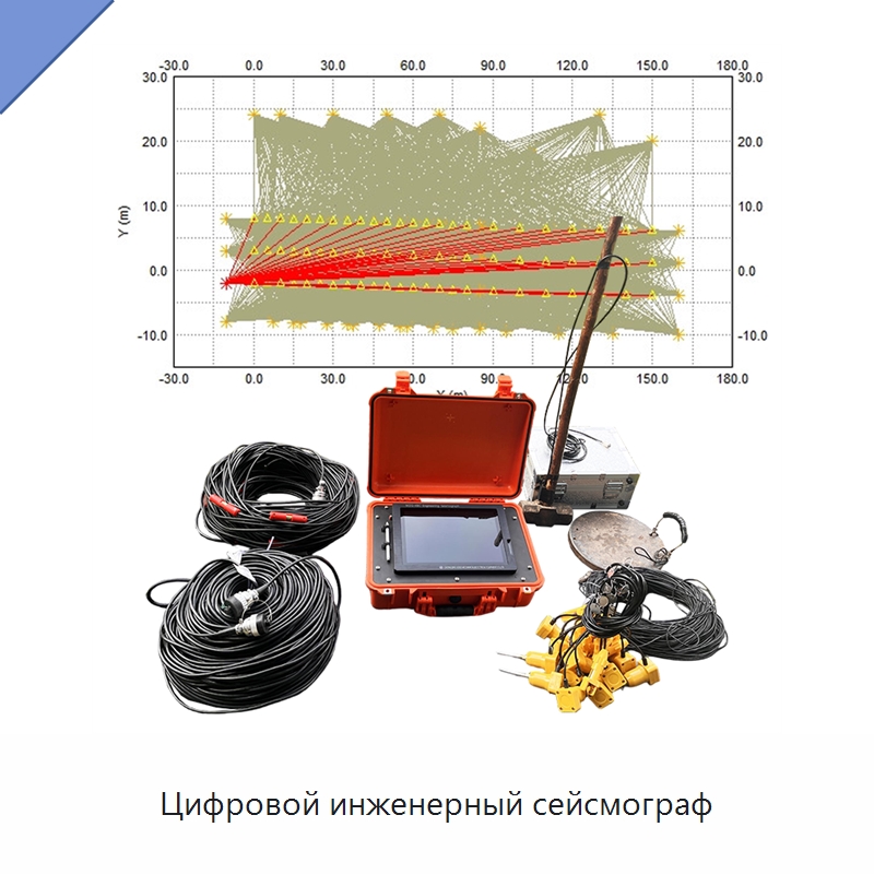 Цифровой инженерный сейсмограф — Приборы для электрических испытаний