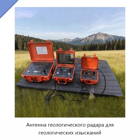 Антенна геологического радара для геологических изысканий