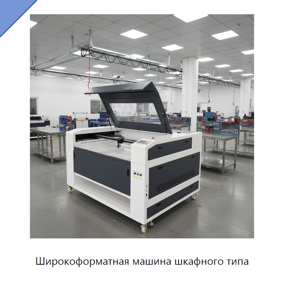 Широкоформатная машина шкафного типа — Лазерные гравировальные станки