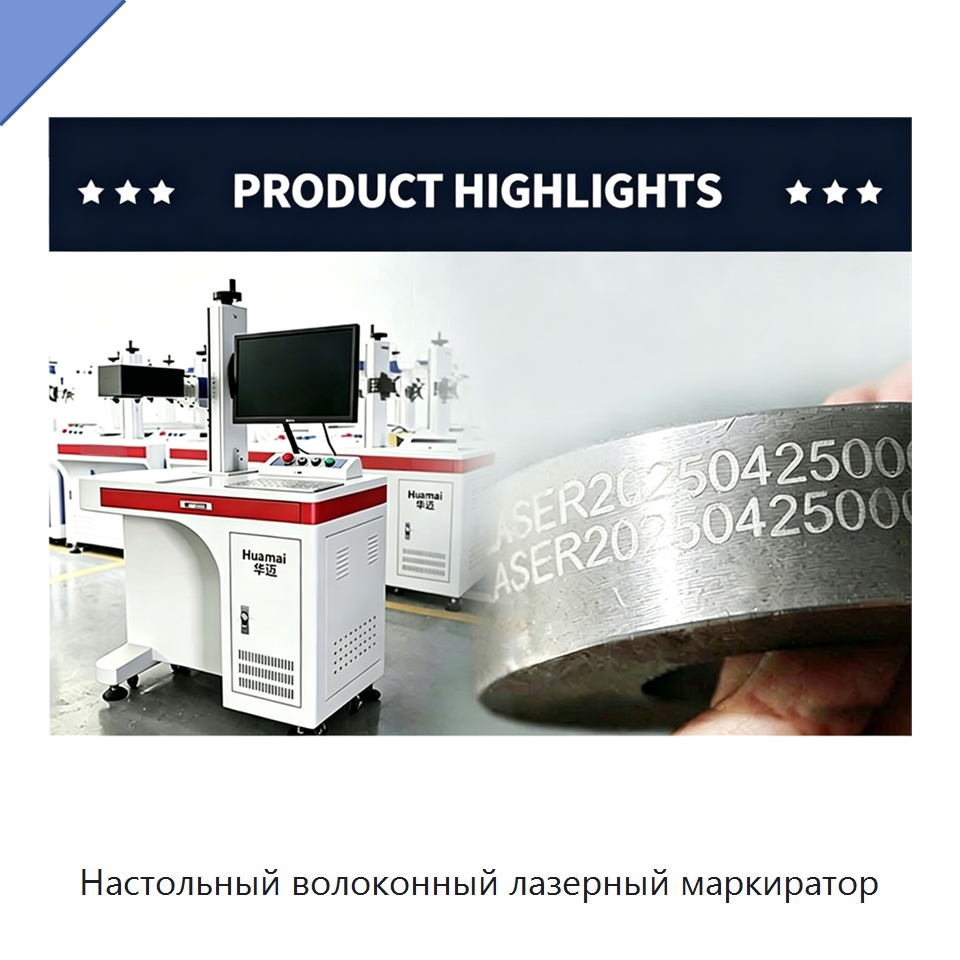 Настольный волоконный лазерный маркиратор — Лазерные маркировочные станки