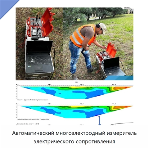 Автоматический многоэлектродный измеритель электрического сопротивления
