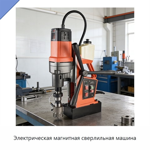 Электрическая магнитная сверлильная машина