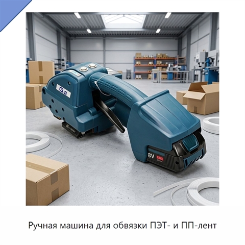 Ручная машина для обвязки ПЭТ- и ПП-лент
