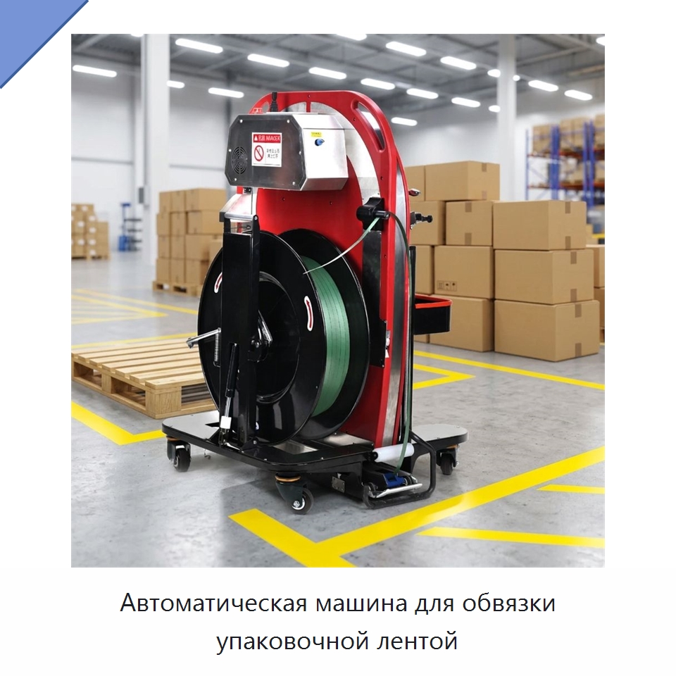 Автоматическая машина для обвязки упаковочной лентой — Обвязочные машины
