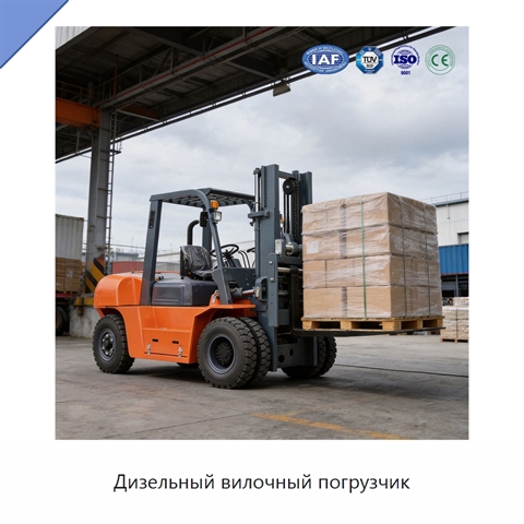 Дизельный вилочный погрузчик