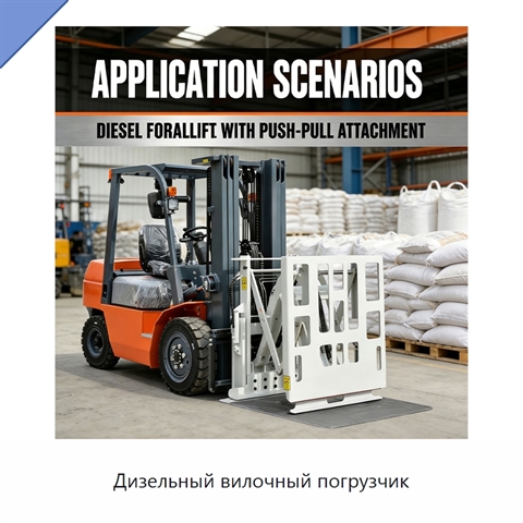 Дизельный вилочный погрузчик