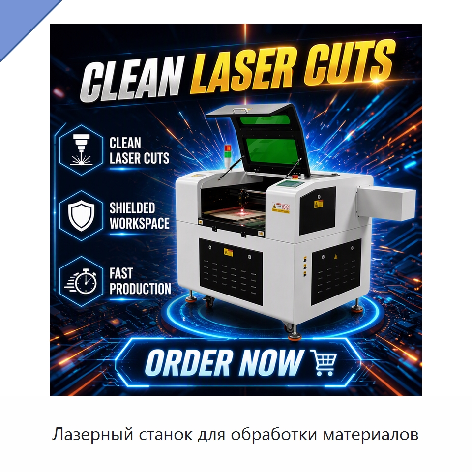 Лазерный станок для обработки материалов — Лазерные гравировальные станки
