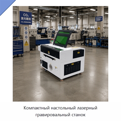 Компактный настольный лазерный гравировальный станок