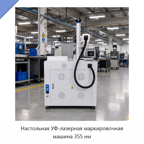 Настольная УФ-лазерная маркировочная машина 355 нм
