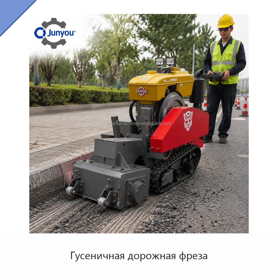 Гусеничная дорожная фреза — Дорожная техника