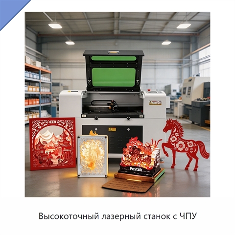 Высокоточный лазерный станок с ЧПУ