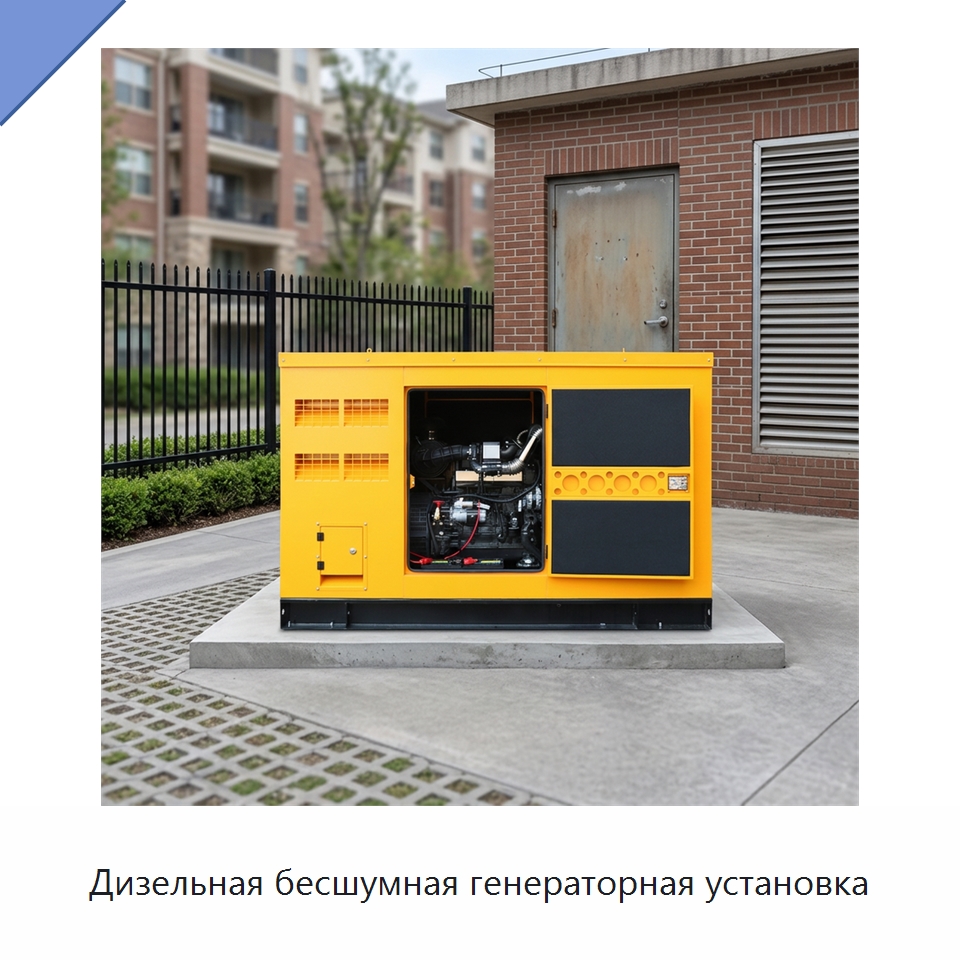 Дизельная бесшумная генераторная установка — Дизельные генераторы