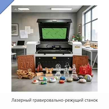 Лазерный гравировально-режущий станок