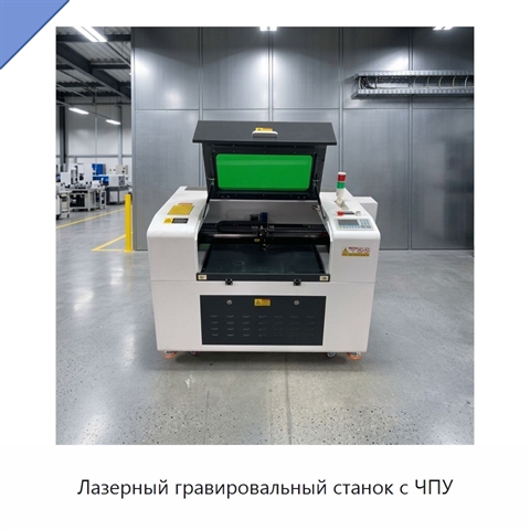Лазерный гравировальный станок с ЧПУ