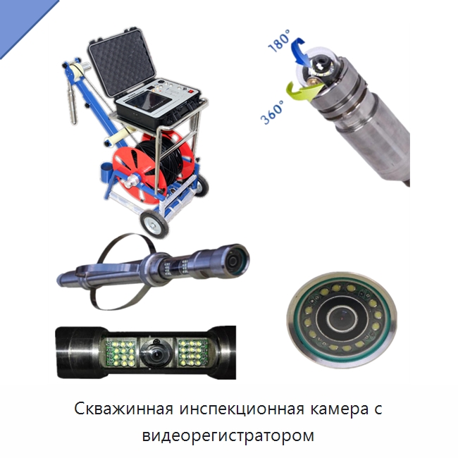 Скважинная инспекционная камера с видеорегистратором — Испытательное оборудование