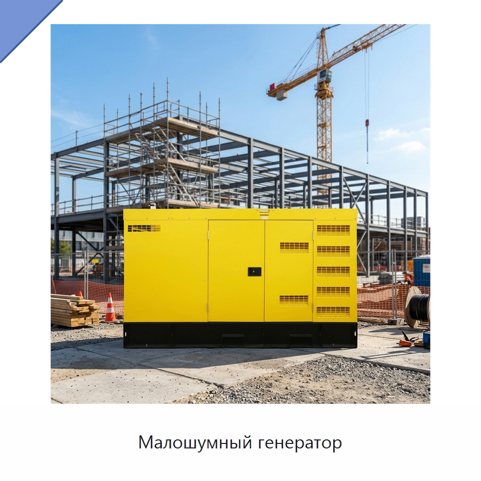 Малошумный генератор — Дизельные генераторы