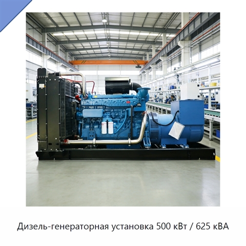 Дизель-генераторная установка 500 кВт / 625 кВА