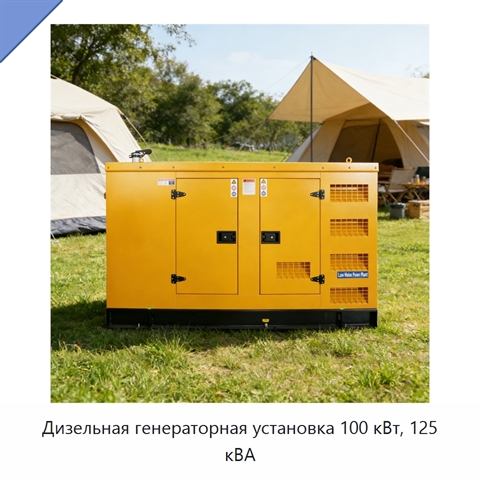 Дизельная генераторная установка 100 кВт, 125 кВА