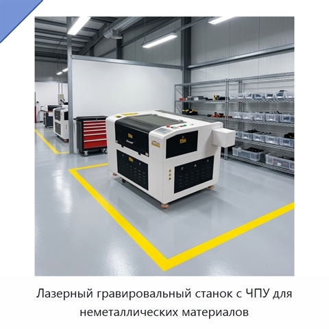 Лазерный гравировальный станок с ЧПУ для неметаллических материалов