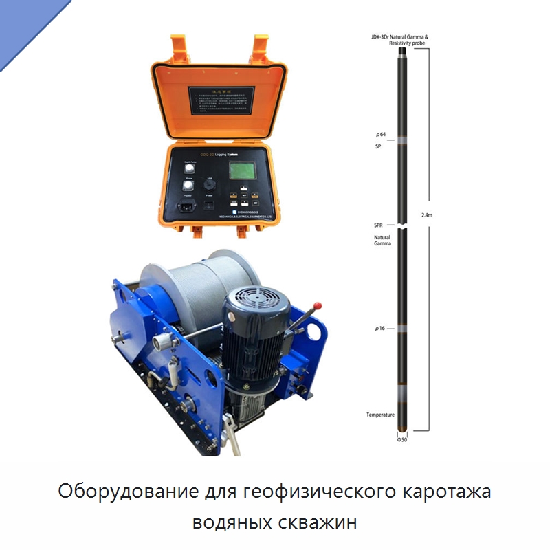 Оборудование для геофизического каротажа водяных скважин — Испытательное оборудование