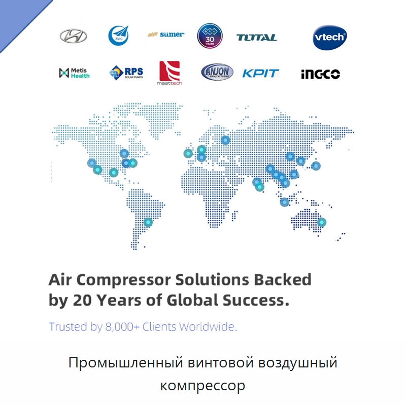 Промышленный винтовой воздушный компрессор — Промышленные компрессоры