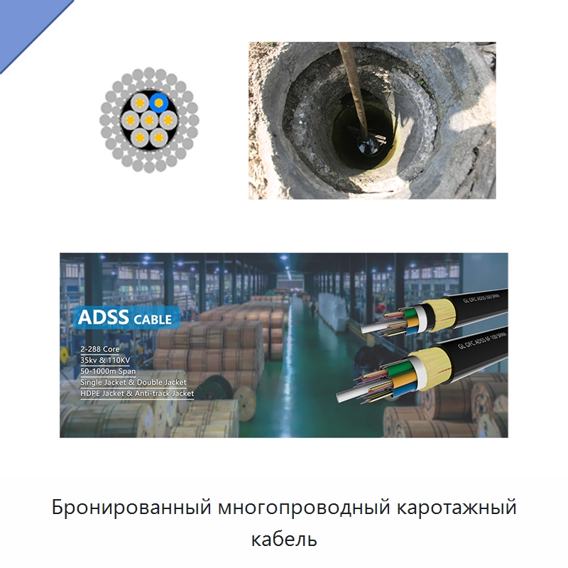 Бронированный многопроводный каротажный кабель — Испытательное оборудование