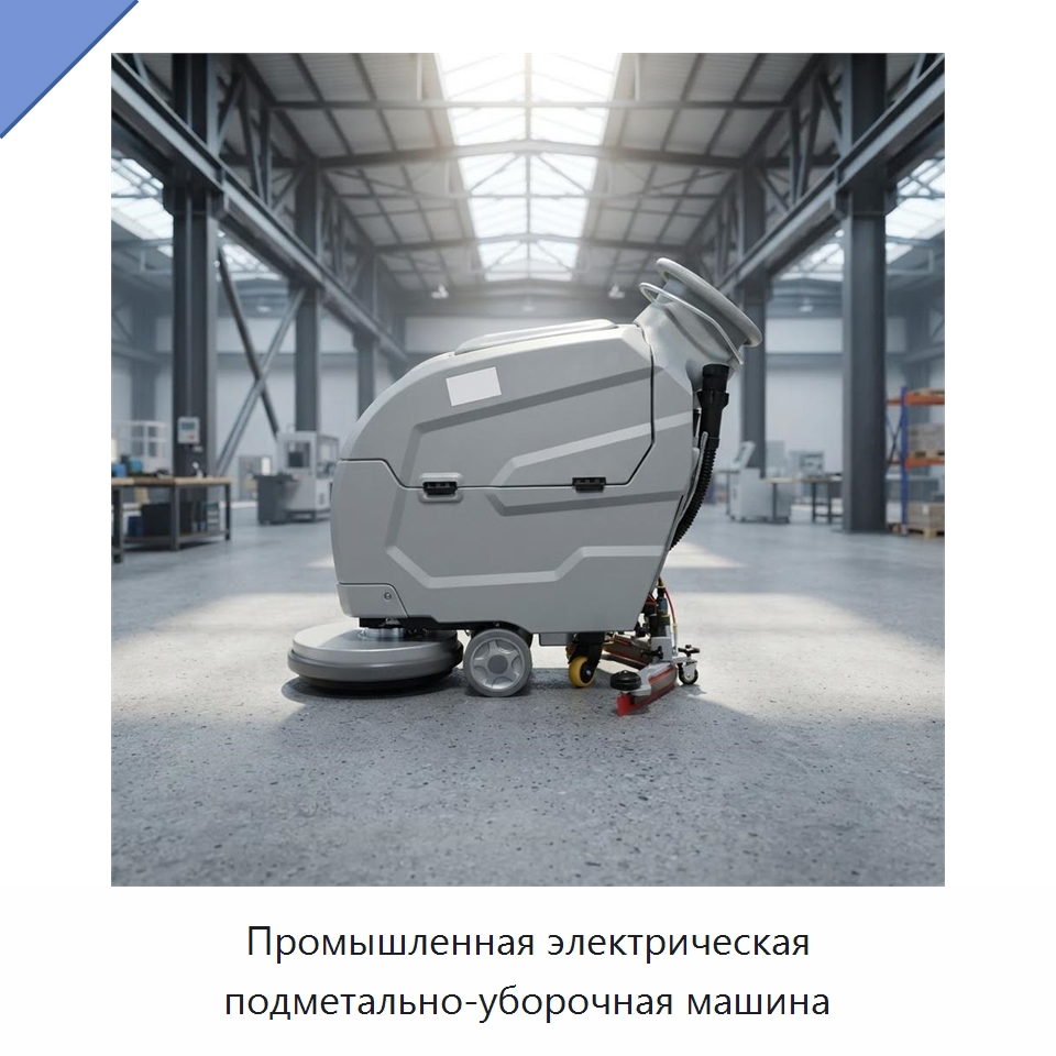Промышленная электрическая подметально-уборочная машина — Подметальные машины