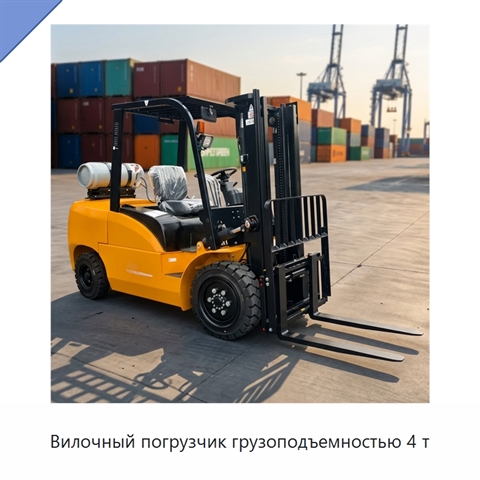 Вилочный погрузчик грузоподъемностью 4 т