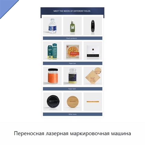 Переносная лазерная маркировочная машина