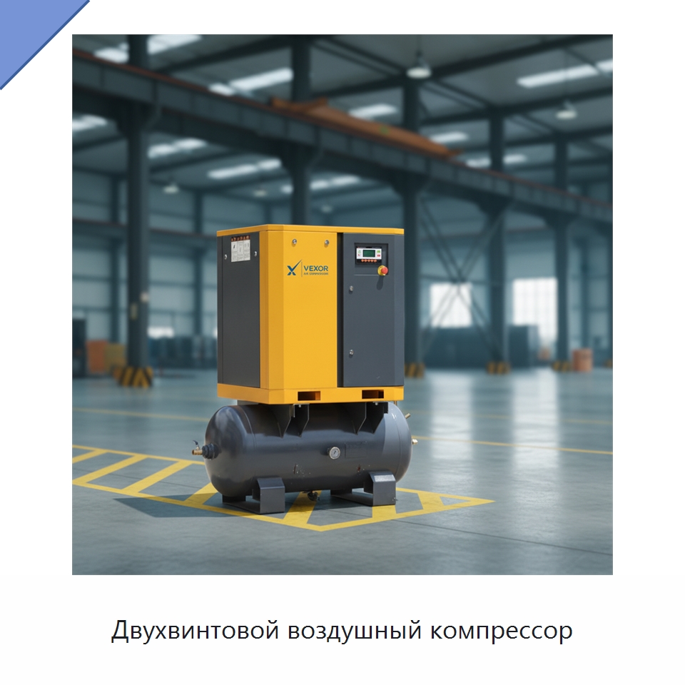 Двухвинтовой воздушный компрессор — Промышленные компрессоры