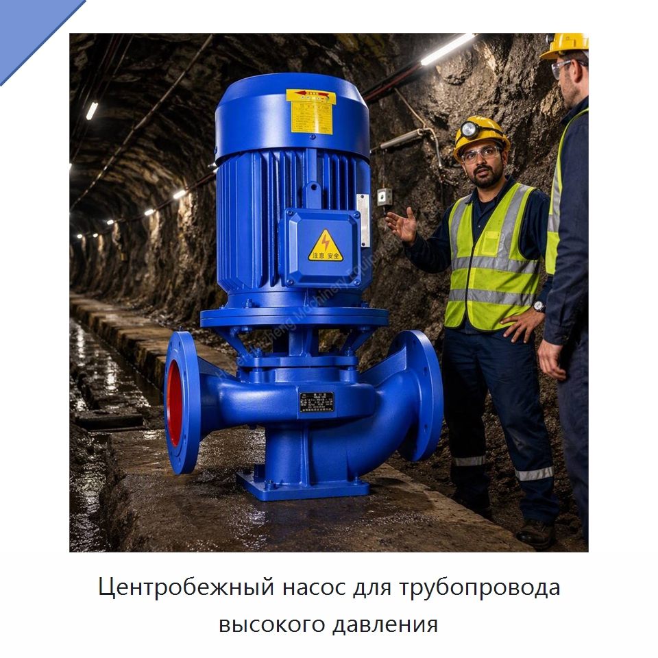 Центробежный насос для трубопровода высокого давления — Насосы