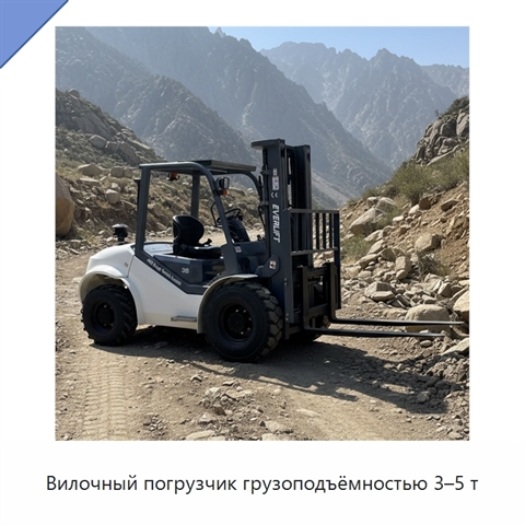 Вилочный погрузчик грузоподъёмностью 3–5 т
