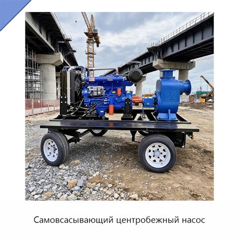 Самовсасывающий центробежный насос
