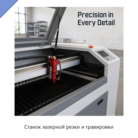 Станок лазерной резки и гравировки