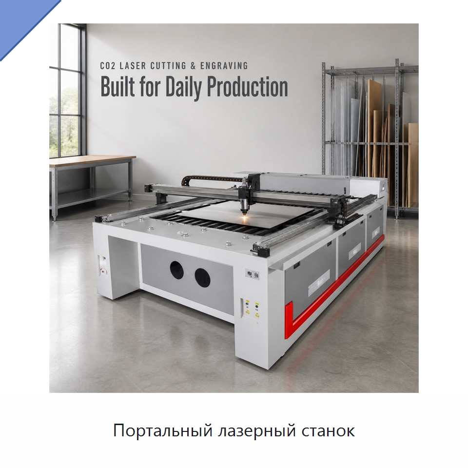 Портальный лазерный станок — Лазерные гравировальные станки