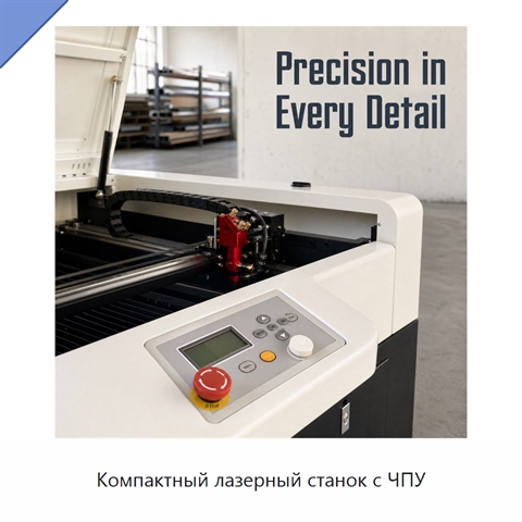Компактный лазерный станок с ЧПУ