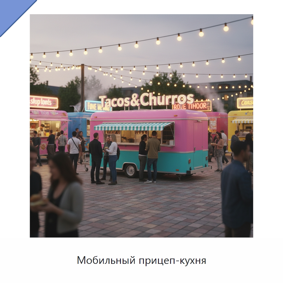 Мобильный прицеп-кухня — Передвижные пункты общественного питания